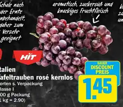 AEZ Fäfeltrauben rosé kernlos Angebot