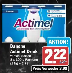 AEZ Danone Actimel Drink Angebot