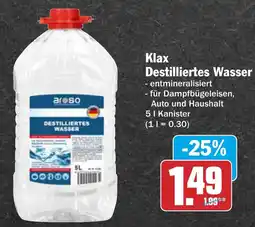 AEZ Klax Destilliertes Wasser Angebot