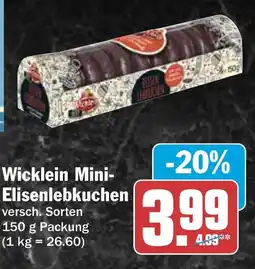 AEZ Wicklein Mini-Elisenlebkuchen Angebot