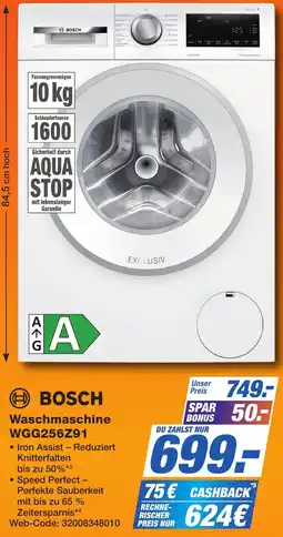 K+B Expert BOSCH Waschmaschine WGG256Z91 Angebot
