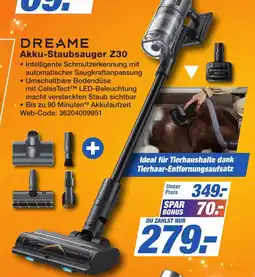 K+B Expert DREAME Akku-Staubsauger Z30 Angebot