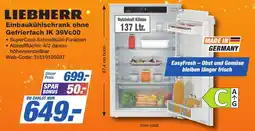 K+B Expert LIEBHERR Einbaukühlschrank ohne Gefrierfach IK 39Vc00 Angebot