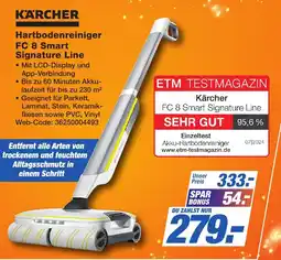 K+B Expert Kärcher Hartbodenreiniger FC 8 Smart Signature Line Angebot