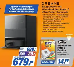 K+B Expert DREAME Saugroboter mit Wischfunktion Aqua10 Ultra Roller Complete Angebot
