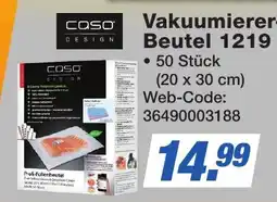 K+B Expert Vakuumierer-Beutel Angebot