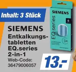 K+B Expert SIEMENS Entkalkungstabletten EQ.series 2-in-1 Angebot