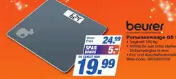 K+B Expert beurer Personenwaage GS Angebot