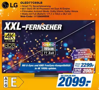 LG XXL-FERNSEHER