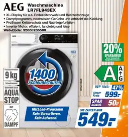 expert Techno Land AEG Waschmaschine LR7FL943EX Angebot