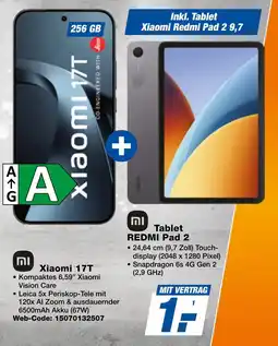 expert Techno Land Xiaomi 17T + Tablet REDMI Pad 2 Angebot