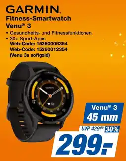 expert Techno Land GARMIN Fitness-Smartwatch Venu® 3 Angebot