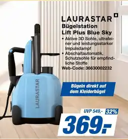 expert Techno Land LAURASTAR Bügelstation Lift Plus Blue Sky Angebot