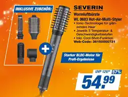 expert Techno Land SEVERIN Warmluftbürste WL 0683 Hot-Air-Multi-Styler Angebot