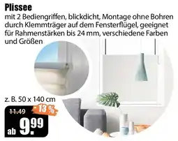 V Baumarkt Plissee Angebot