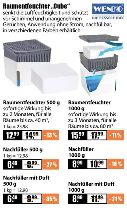 V Baumarkt Raumentfeuchter Cube Wenko Angebot