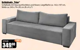 V Baumarkt Schlafsofa „Trier“ Angebot