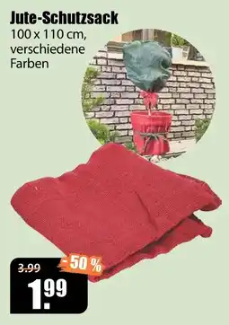 V Baumarkt Jute-Schutzsack Angebot