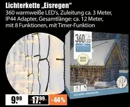 V Baumarkt Lichterkette „Eisregen“ Angebot
