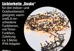 V Baumarkt Lichterkette „Snake“ Angebot