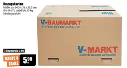 V Baumarkt Umzugskarton Angebot