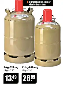 V Baumarkt 5-kg-Füllung Angebot