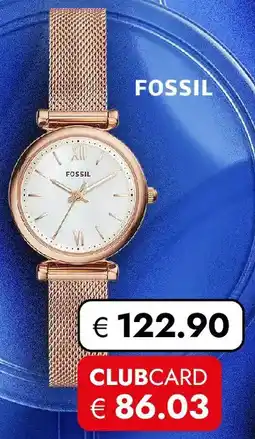 Travel Free FOSSIL Uhr Angebot