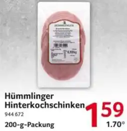 Selgros Hümmlinger Hinterkochschinken Angebot