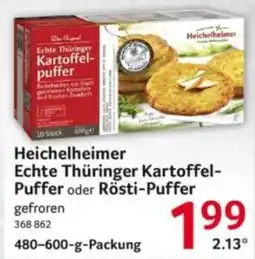 Selgros Heichelheimer Echte Thüringer Kartoffelpuffer Angebot