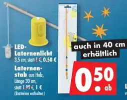 Mäc Geiz LED-Laternenlicht Angebot