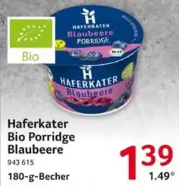 Selgros Haferkater Bio Porridge Blaubeere Angebot