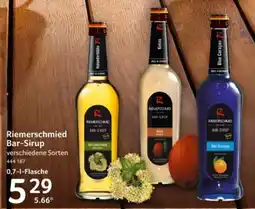 Selgros Riemerschmied Bar-Sirup Angebot