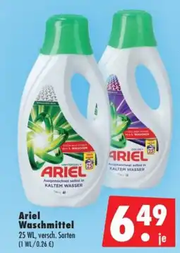 Mäc Geiz Ariel Waschmittel Angebot