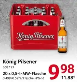 Selgros König Pilsener Angebot