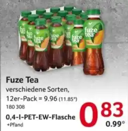 Selgros Fuze Tea Angebot