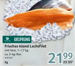 Selgros URSPrUNG Frisches Island Lachsfilet Angebot