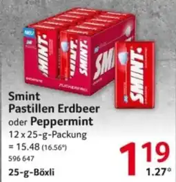 Selgros Smint Pastillen Erdbeer Angebot