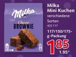 Selgros Milka Mini Kuchen Choco BROWNIE Angebot