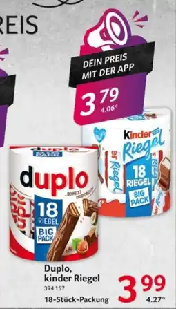 Selgros Duplo, kinder Riegel Angebot