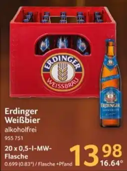 Selgros Erdinger Weissbier alkoholfrei Angebot