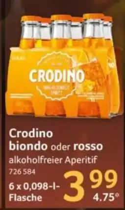 Selgros Crodino alkoholfreier Aperitif Angebot
