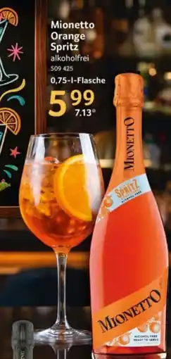 Selgros Mionetto Orange Spritz alkoholfrei Angebot