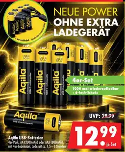 Mäc Geiz Aqilla USB-Batterien Angebot