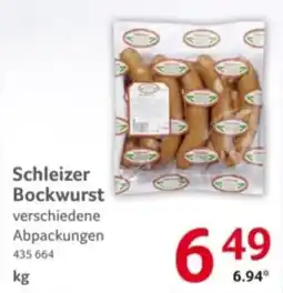 Selgros Schleizer Bockwurst Angebot