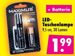 Mäc Geiz MAXIMUS LED Taschenlampe Angebot