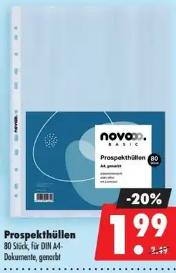 Mäc Geiz novooo. BASIC Prospekthüllen Angebot