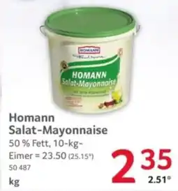 Selgros Homann Salat-Mayonnaise Angebot