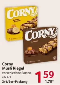 Selgros Corny Müsliriegel Angebot