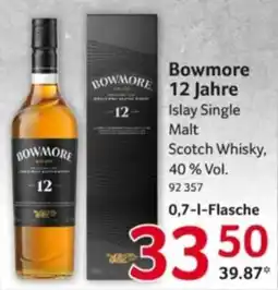Selgros Bowmore 12 Jahre Islay Single Malt Scotch Whisky Angebot