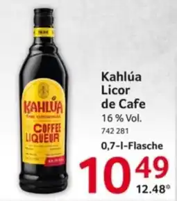 Selgros Kahlúa Licor de Cafe Angebot